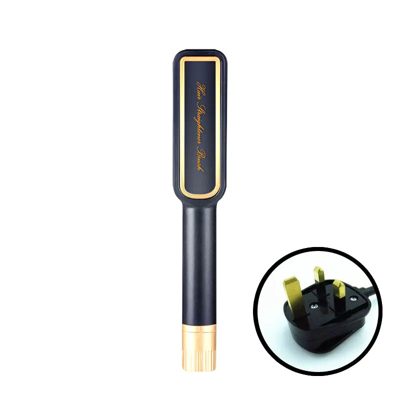 Ceramic Hair Straightener with Electric Thermostat