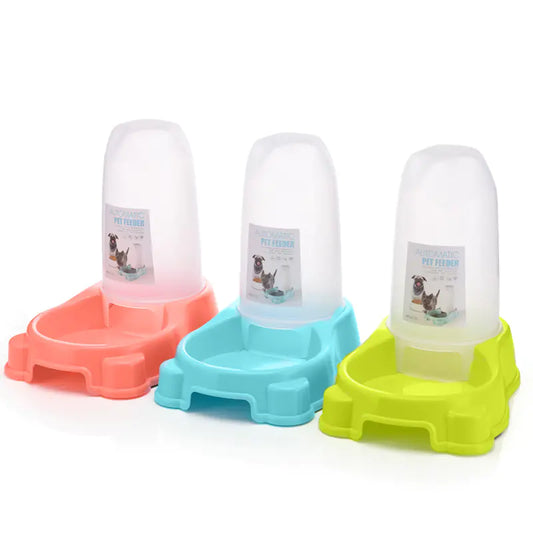 Automatic Pet Food and Water Dispenser for Dogs and Cats