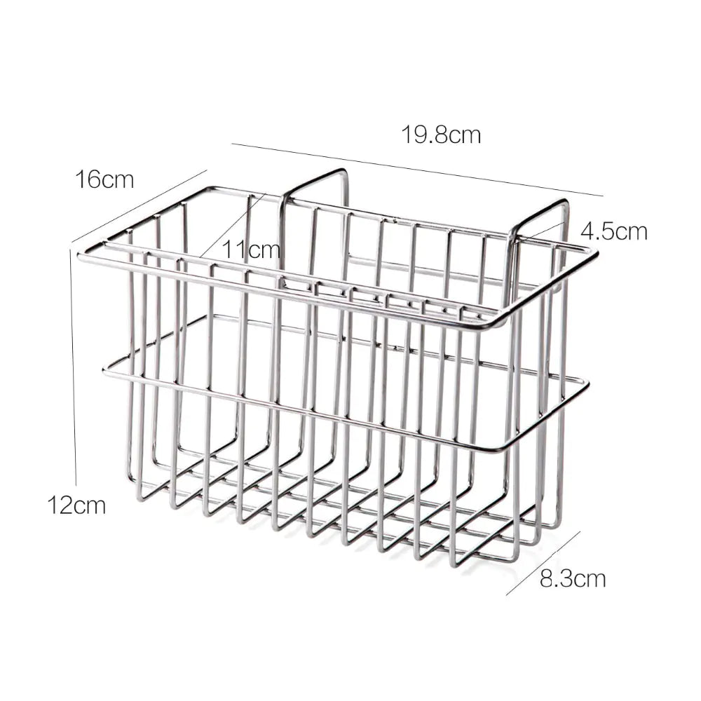 Stainless Steel Sink Drain Rack and Sponge Holder