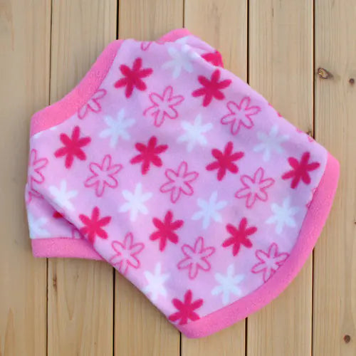 Warm Polar Fleece Hoodie for Pets in Autumn/Winter