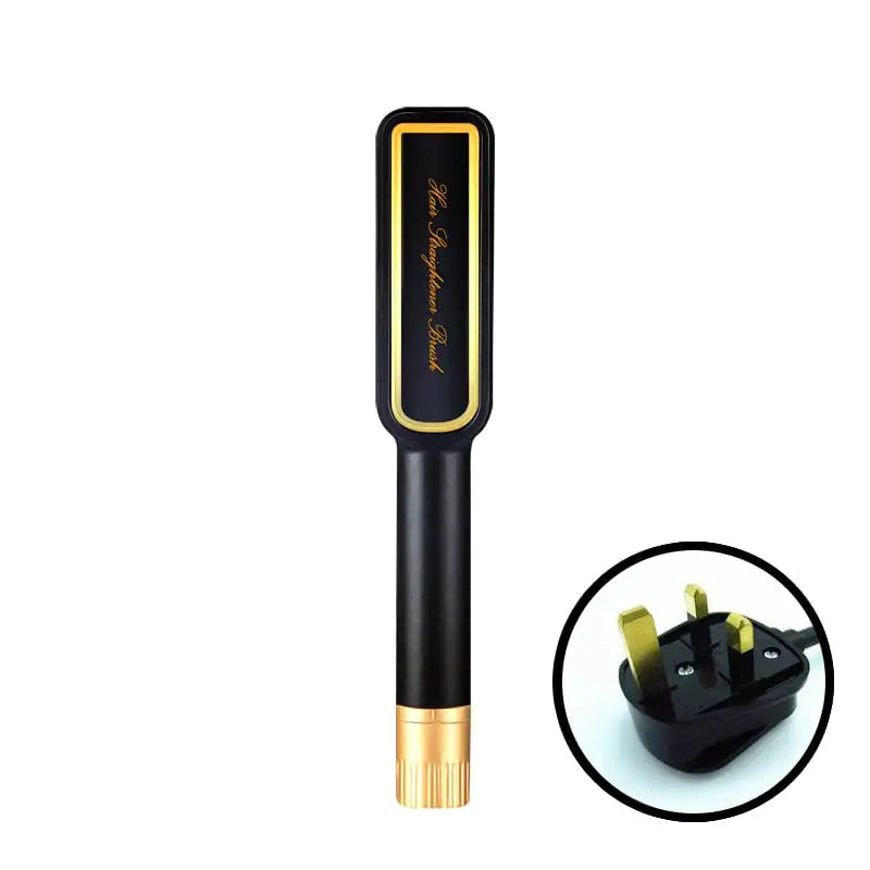 Ceramic Hair Straightener with Electric Thermostat